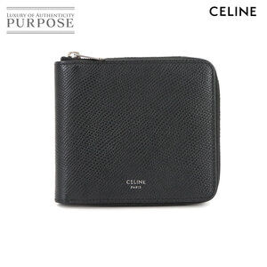 Celine bifold wallet black leather